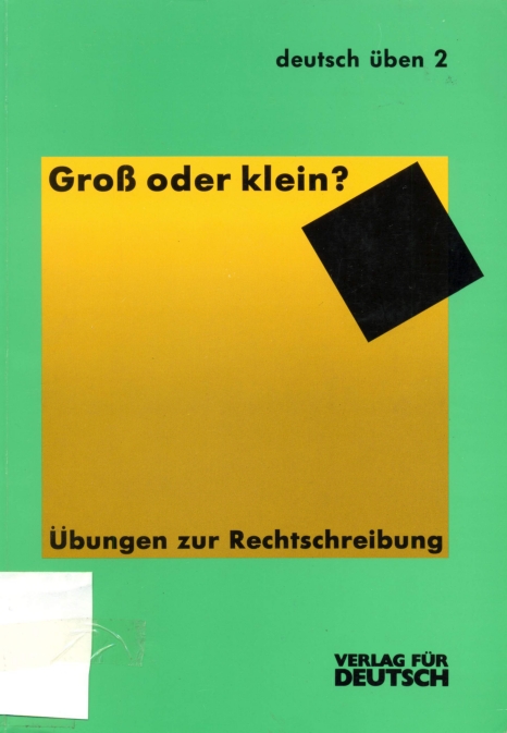 Learn Deutsch: Download Deutsch üben 2. Gross oder klein